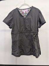 Load image into Gallery viewer, Koi by Kathy Peterson Katelyn Mock-Wrap Scrub