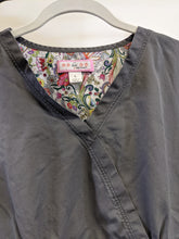 Load image into Gallery viewer, Koi by Kathy Peterson Katelyn Mock-Wrap Scrub